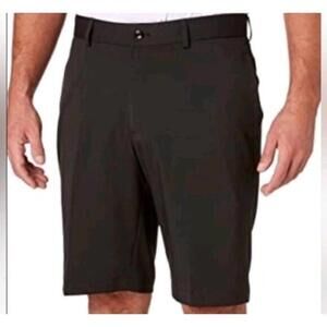 Slazenger Men's Golf Shorts Pockets Black Size W38